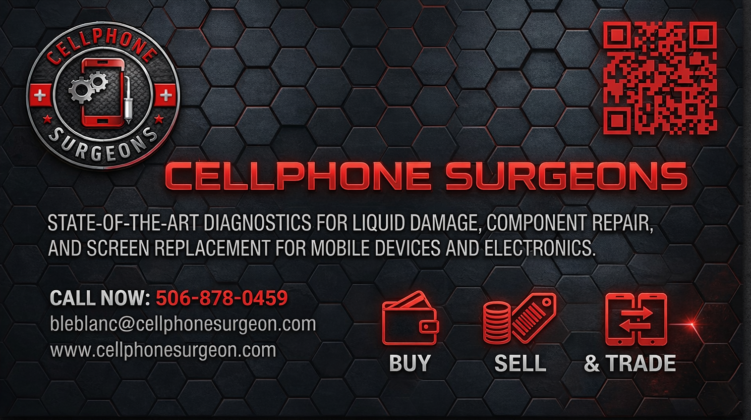 Cellphone Surgeons Business Card